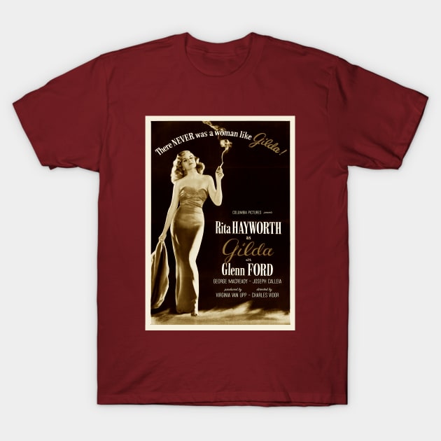 Gilda (Sepia) T-Shirt by Vandalay Industries